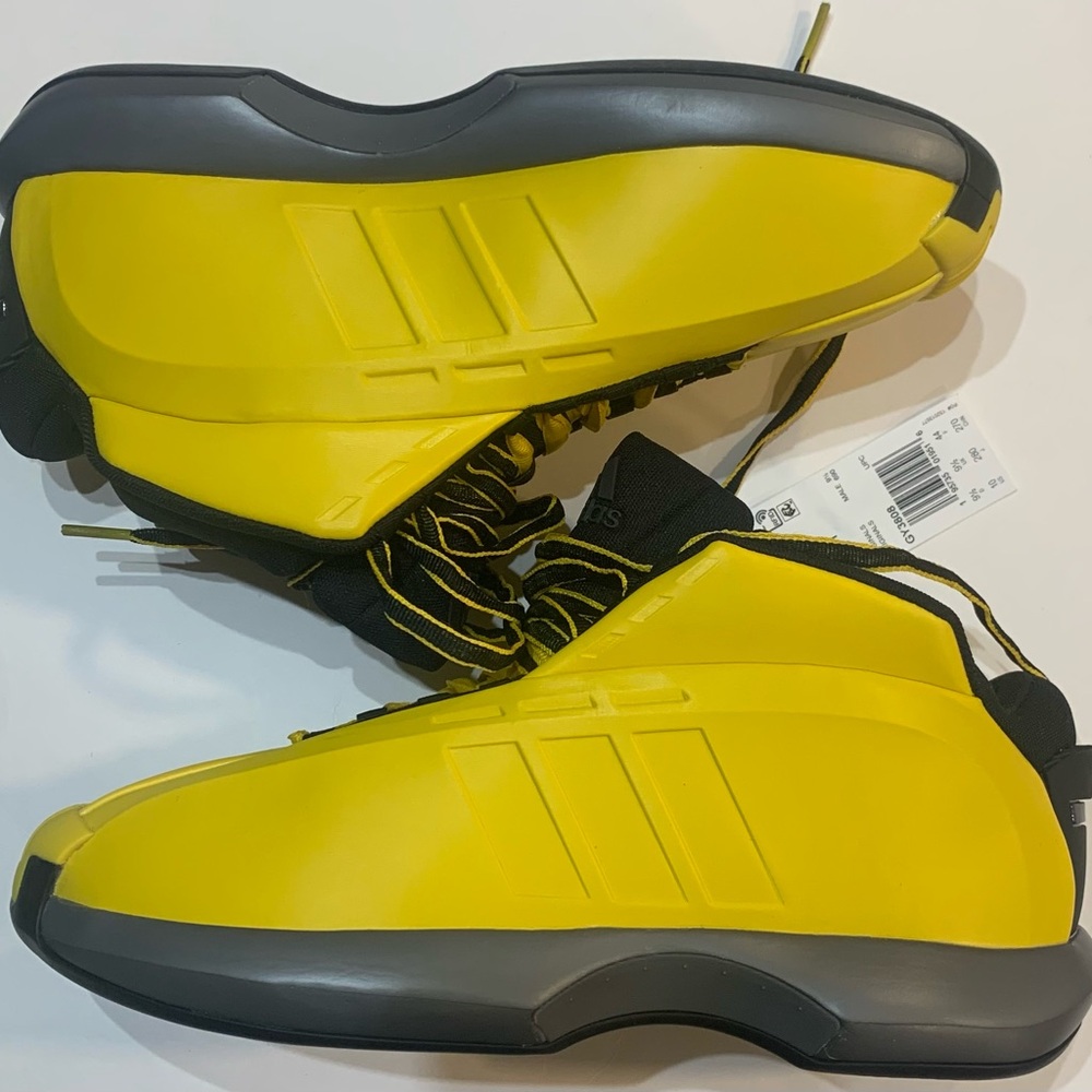 Kobe Bryant Yellow Sunshine Crazy 1 Shoes - NWT
